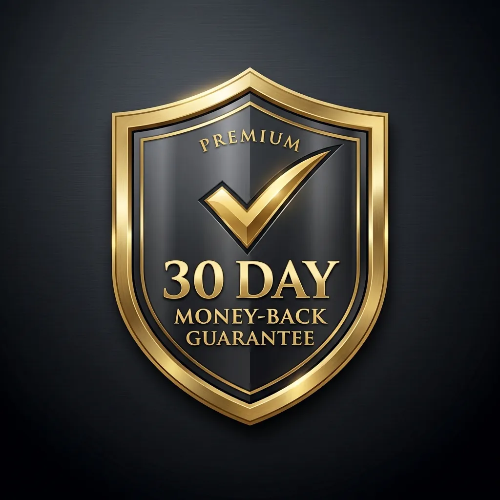 30-Day Money Back Guarantee badge